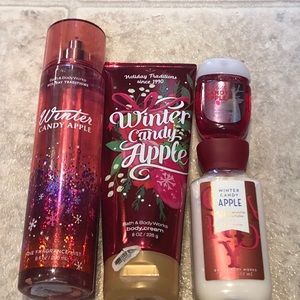 Full winter candy apple set